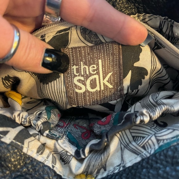 The Sak Bags The Sak Black Leather Shoulder Bag Poshmark